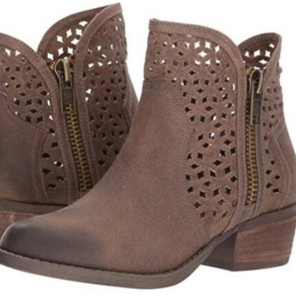 Not Rated Shoes - Not Rated Etta Tan Booties